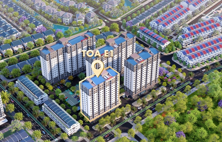 CUNG CẤP THÔNG TIN KHỐI NHÀ E1 THUỘC KHU NOXH - CHUNG CƯ CAO TẦNG OXH2